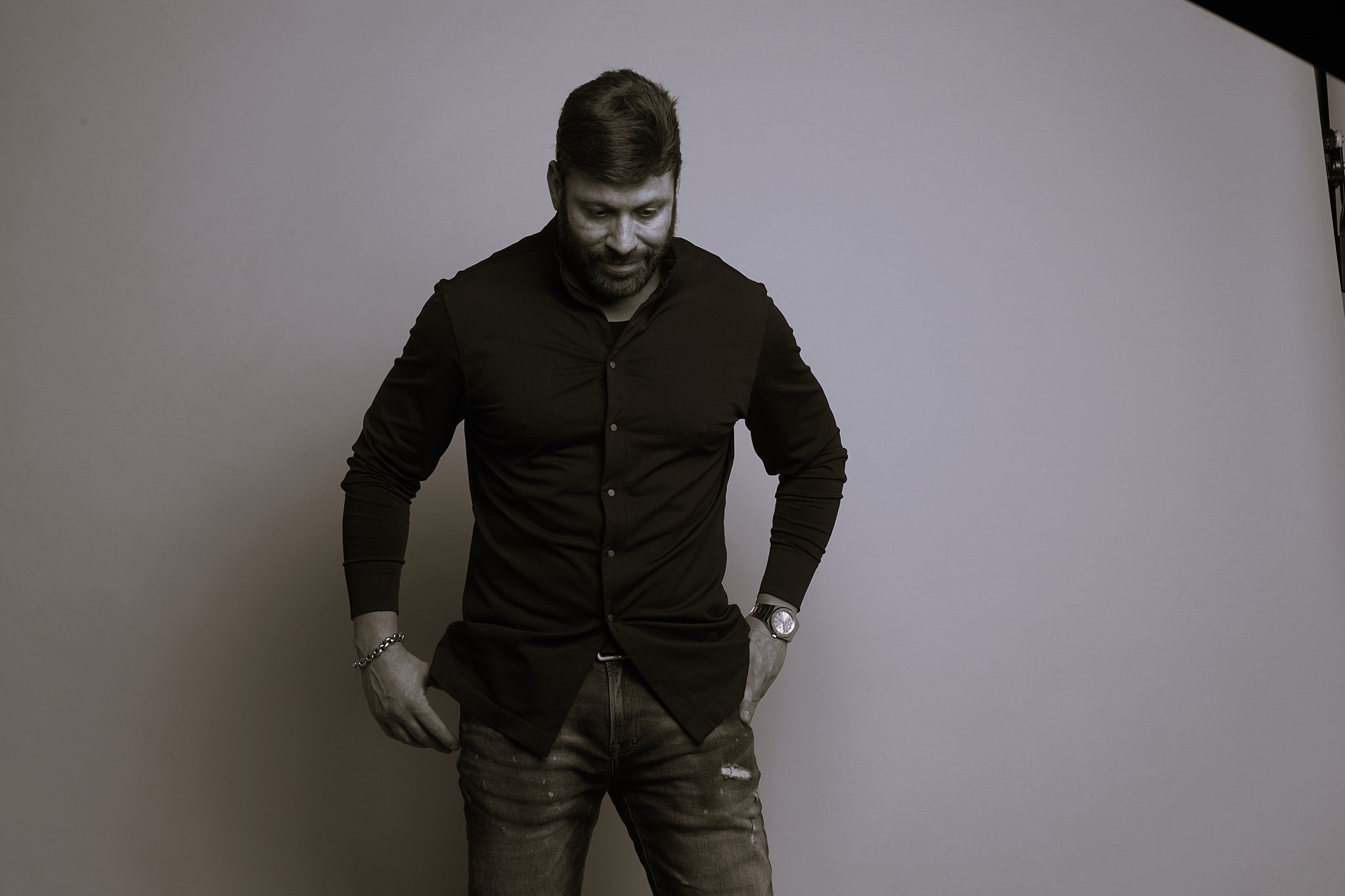 Wintry Mountain Landscape